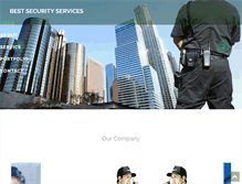 Tablet Screenshot of bestsecurityservices.in